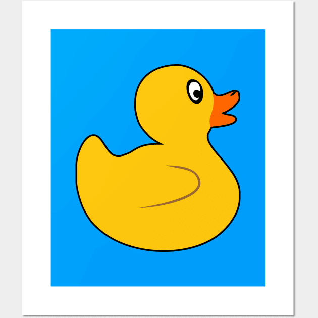 Rubber duck Wall Art by BigTime